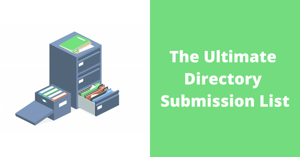 The Ultimate Directory Submission List